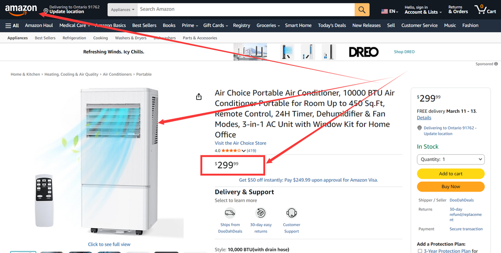 Portable Air Conditioner