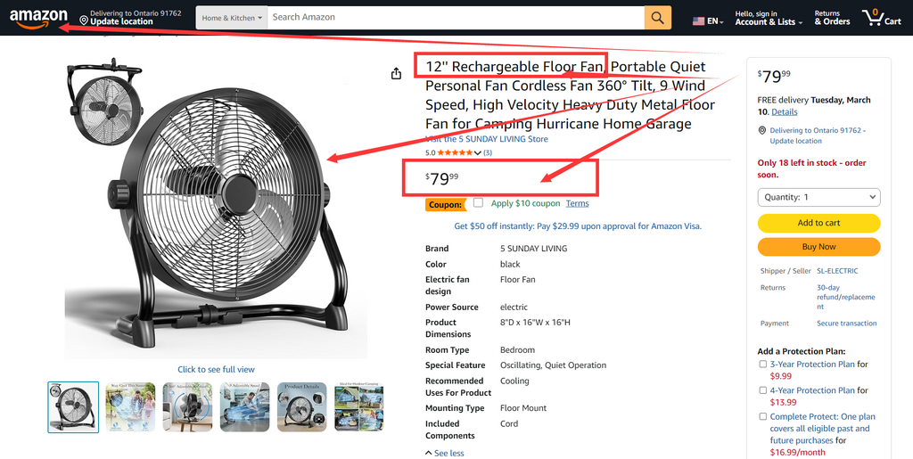 Floor Fan