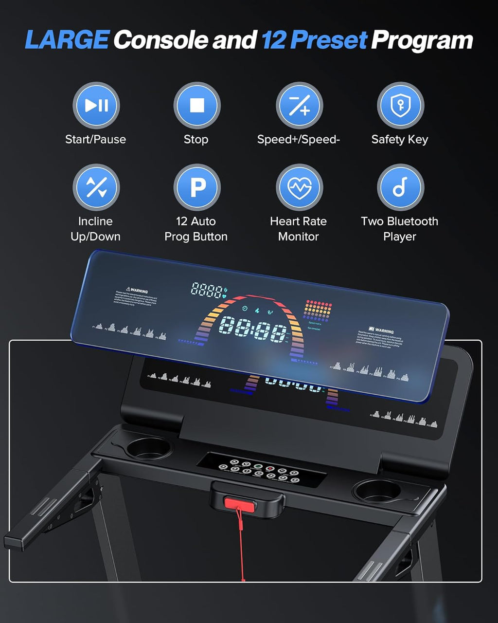 WELLFIT Home Treadmill