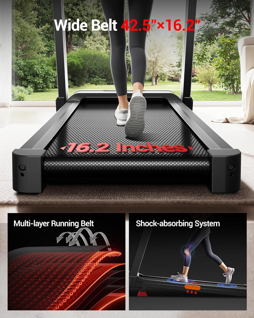 Heavy Duty Folding Treadmill