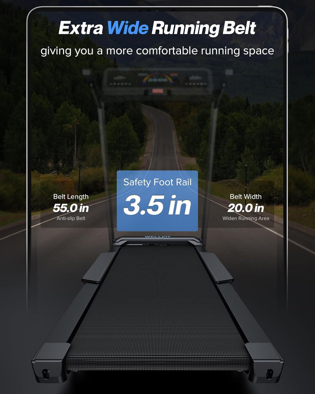 WELLFIT Home Treadmill